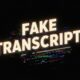 Fake Transcripts: Understanding the Risks, Consequences, and Digital Trends